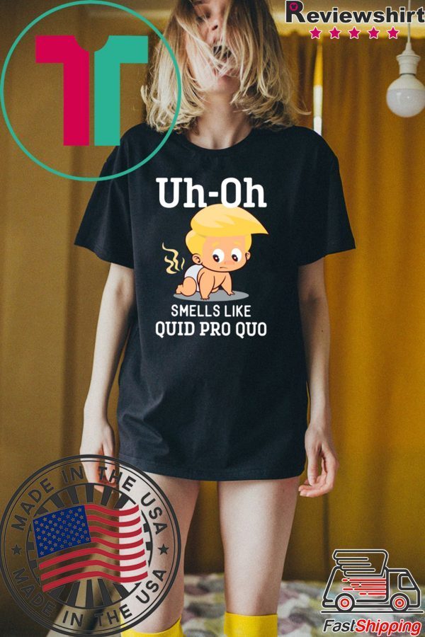 Funny Anti Trump Baby Quid Pro Quo Impeachment 2020 T-Shirt