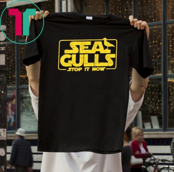Funny Bird Seagulls Stop it Now Tee Shirt