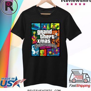 GRAND THEFT XMAS HALLOWEENTOWN TEE SHIRT