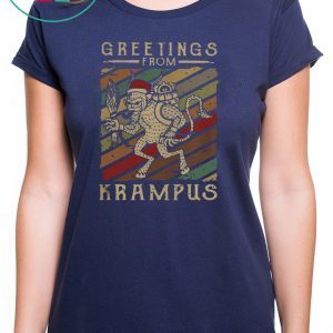 GREETINGS FROM KRAMPUS VINTAGE SHIRT