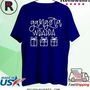 Gangsta Wrappa Christmas Xmas T-Shirt