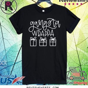 Gangsta Wrappa Christmas Xmas T-Shirt