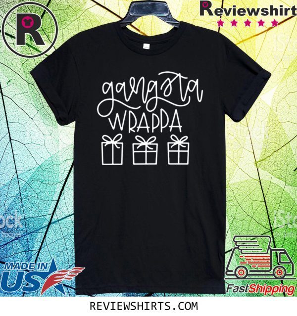 Gangsta Wrappa Christmas Xmas T-Shirt