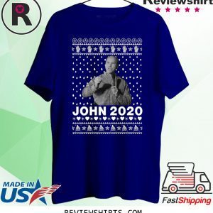 John Delaney Ugly Christmas Xmas T-Shirt