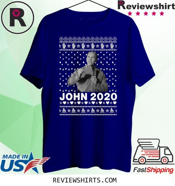 John Delaney Ugly Christmas Xmas T-Shirt