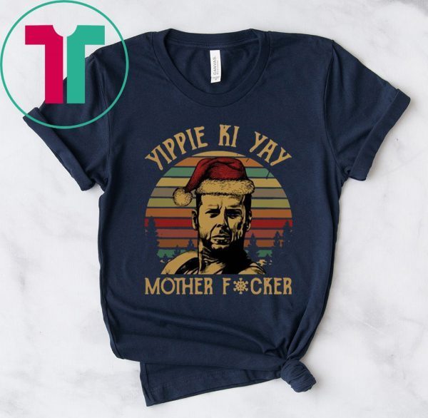John Mcclane Yippee Ki Yay Mother Fucker Vintage T-Shirt