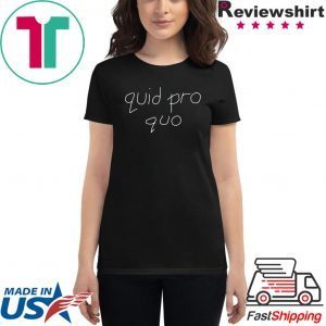 Joy Behar Quid Pro Quo 2019 T-Shirt