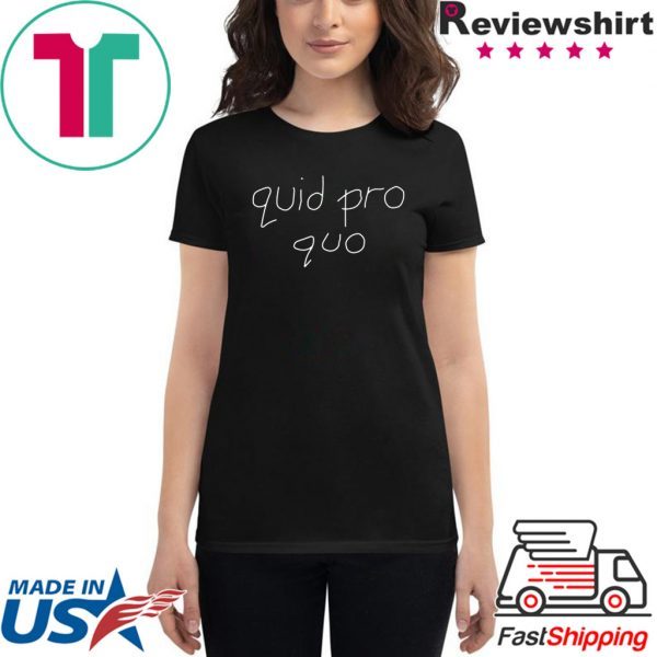 Joy Behar Quid Pro Quo 2019 T-Shirt