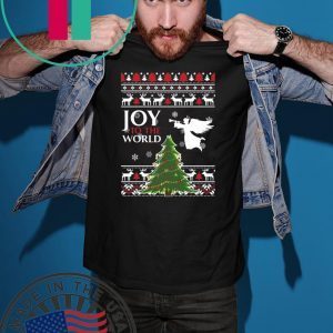 Joy to the world Christmas Tee Shirt