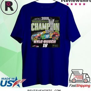 Kyle Busch 2019 Monster Energy NASCAR Cup Series Champion T-Shirt