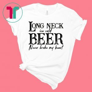 Long Neck Ice Cold Beer Tee Shirt