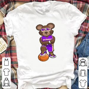 Los Angeles Bear Lifestyle Purple Tee Shirt Dwight Howard