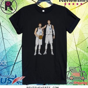 Luka Doncic and Kristaps Porzingis Dallas Mavericks Friends TV Show Tee Shirt