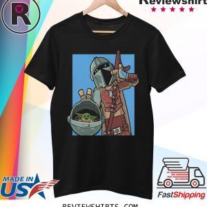 MANDO COMIC STRIP Mandalorian T-Shirt