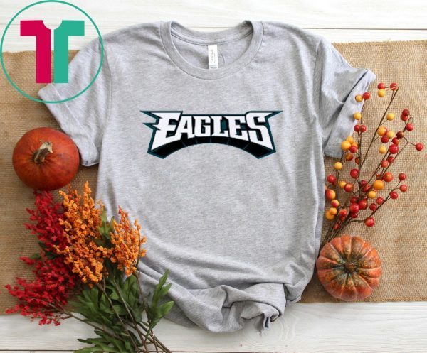 Majestic Philadelphia Eagles Logo Tee Shirt