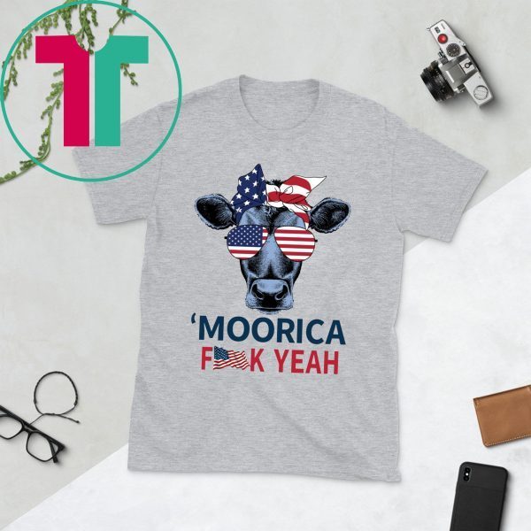 Moorica Fuck Yeah Funny Cow Tee Shirt