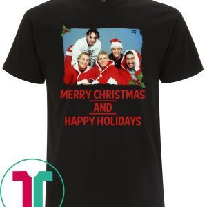 NSYNC Merry Christmas And Happy Holidays Tee Shirt