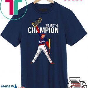 Nationals Freddie Mercury We Are The Champions T-Shirt