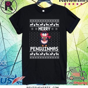 Penguin Christmas Xmas T-Shirt