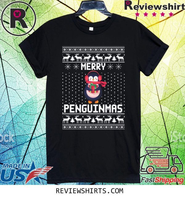 Penguin Christmas Xmas T-Shirt