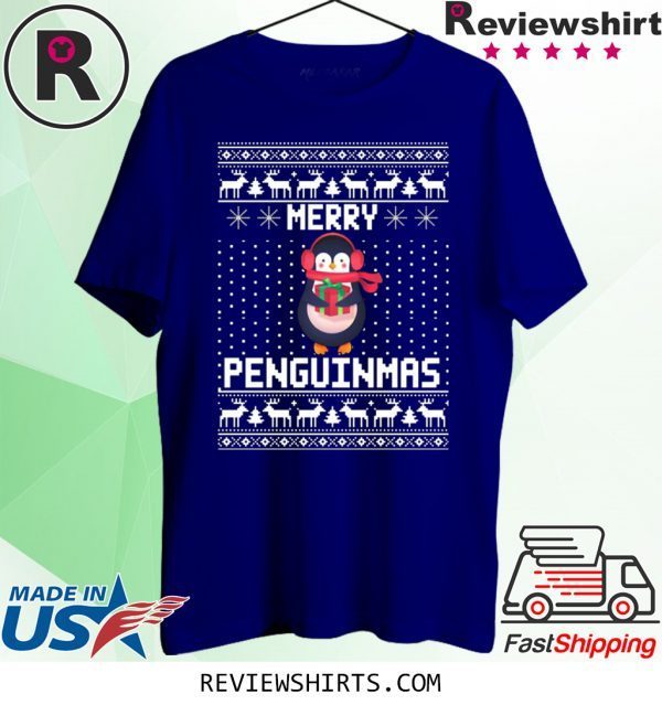 Penguin Christmas Xmas T-Shirt