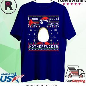 Pingu Noot Noot Motherfucker Christmas T-Shirt