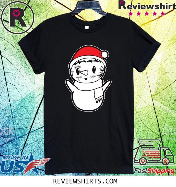 Post Malone Snowman Christmas Xmas T-Shirt