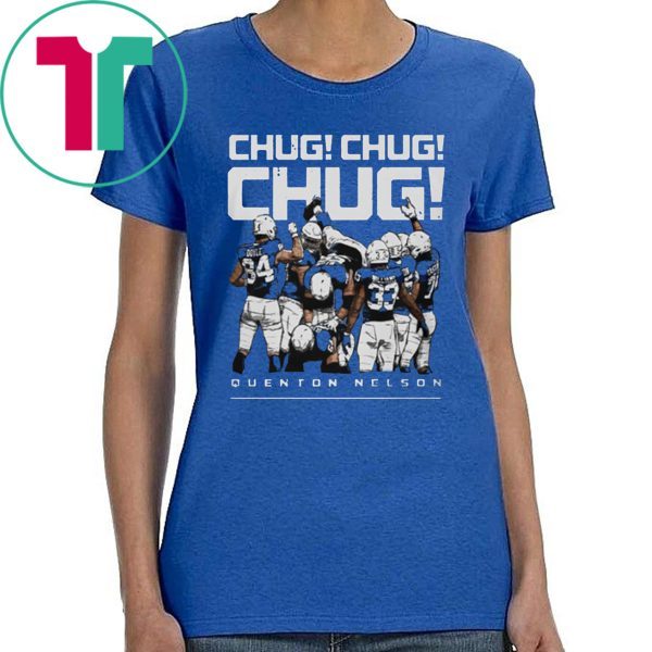 QUENTON NELSON CHUG Indianapolis Football Tee Shirt