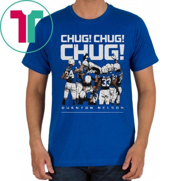 QUENTON NELSON CHUG Indianapolis Football Tee Shirt