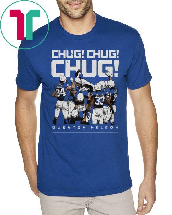 QUENTON NELSON CHUG Indianapolis Football Tee Shirt