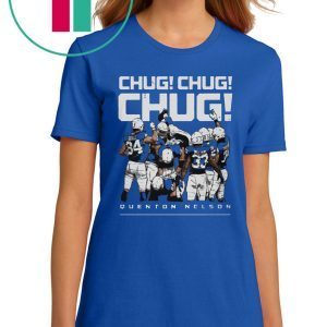 QUENTON NELSON CHUG Indianapolis Football Tee Shirt