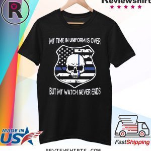 Official Retired Police Officer Tee Shirt Universal Orlando Stops Retired Florida