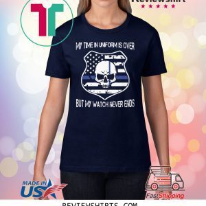 Official Retired Police Officer Tee Shirt Universal Orlando Stops Retired Florida