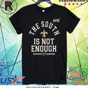 Saints NFC South Champions Tee Shirt New Orleans Saints