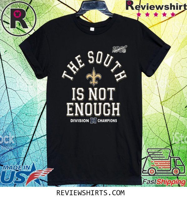 Saints NFC South Champions Tee Shirt New Orleans Saints