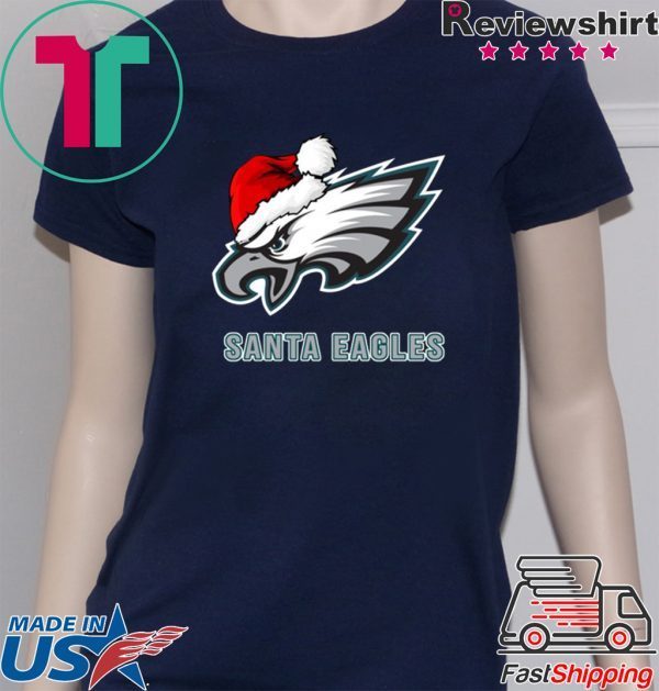 Santa Eagles Philadelphia Christmas Shirt