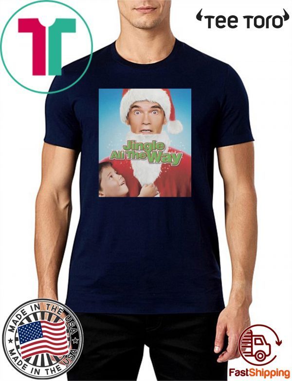 Santa Jingle All The Way Christmas T-Shirts