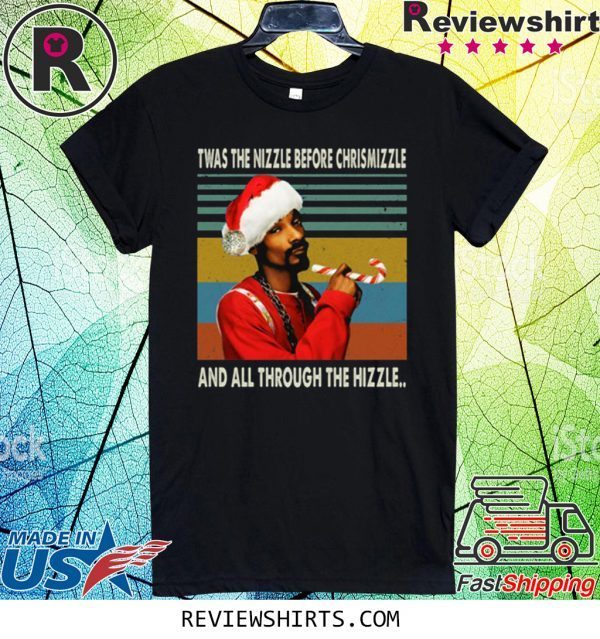 Snoop Dogg Christmas Vintage Black Tee Shirt