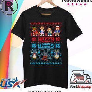 Stranger Xmas Stranger Things Ugly Christmas Tee Shirt