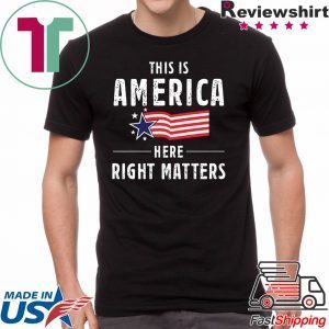 Alexander Vindman This is America Here Right Matters T-Shirts