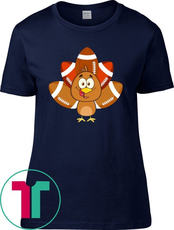 Turkey Football Thanksgiving T-Shirt
