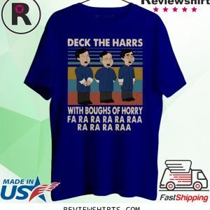 Vintage Deck the harrs with boughs of horry fa ra ra t-shirt