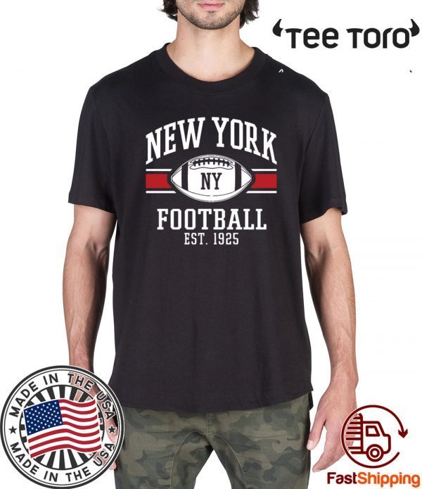 Vintage New York Football NYG Retro Giant Tee Shirt
