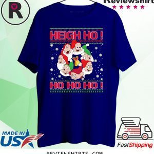 WE ARE NEVER TOO OLD FOR CHRISTMAS 7 DWARFS T-SHIRT