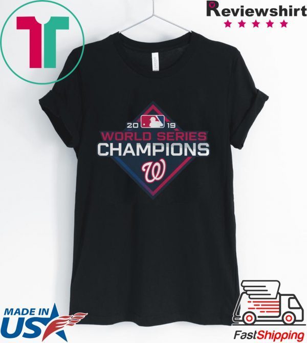 Washington Nationals 2019 Ws Champions Logo Shirt