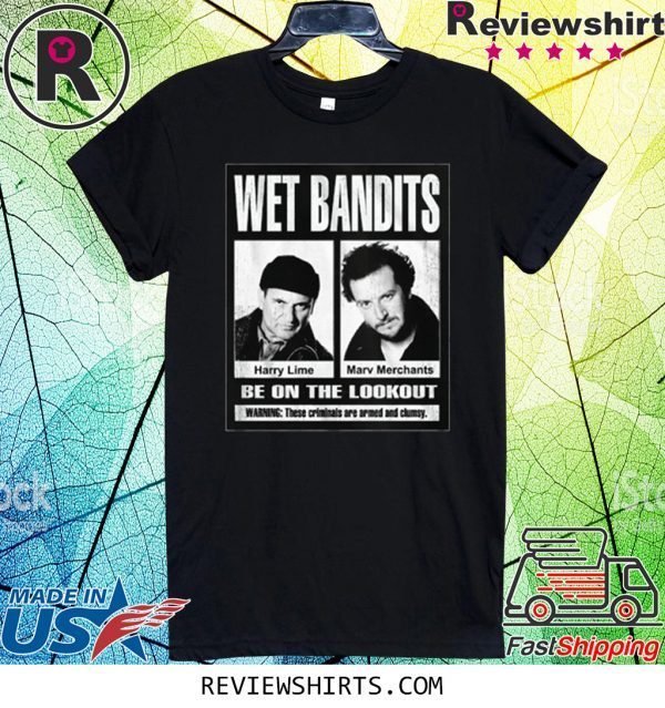 Wet Bandits Home Alone Tee Shirt