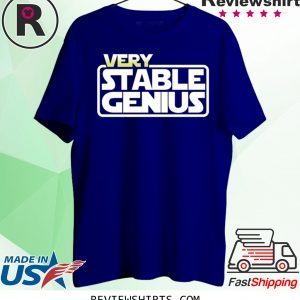 Will Ferrell Very Stable Genius T-Shirt