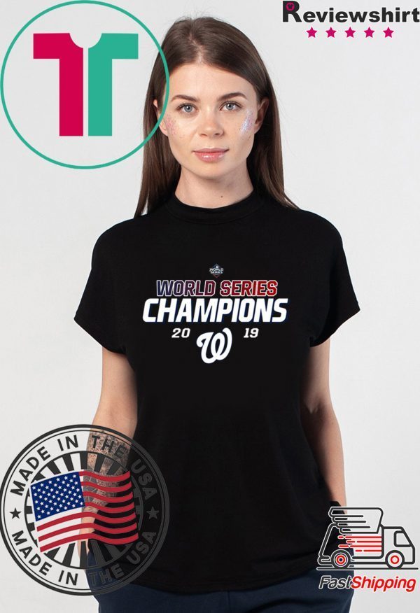 World Series Champions 2019 Washington Nationals Shirt