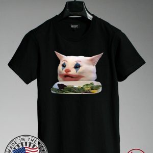 Yelling Woman Cat Joker t-shirts