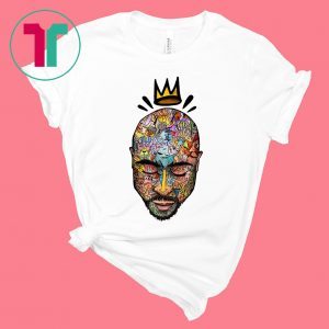 tupac trippy art shirt t-shirt